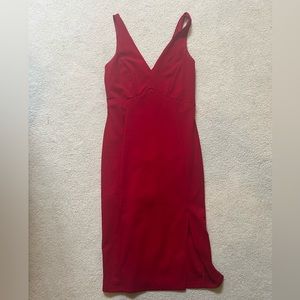 Red lulu dress